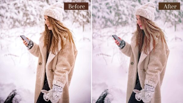 Winter Presets Lightroom Mobile DesktopClean Filter Lifestyle DL Presets 6