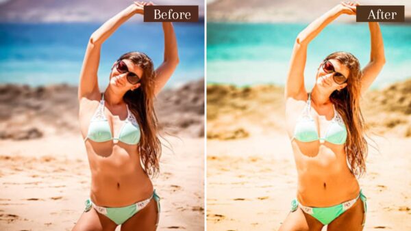 10 Presets Lightroom Verao Summer Mobile E Desktop 9