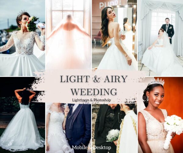 10 Wedding Presets Lightroom - Mobile E Desktop - DL Presets