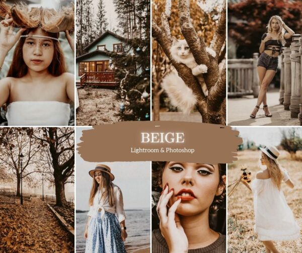 6 Presets Lightroom De Tons De Bege - Mobile E Desktop