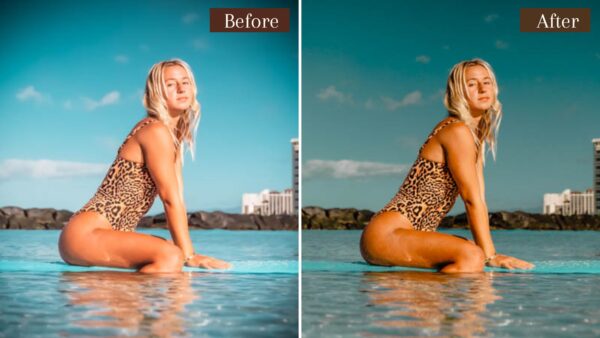 6 Presets Lightroom Praia Mobile E Desktop 7