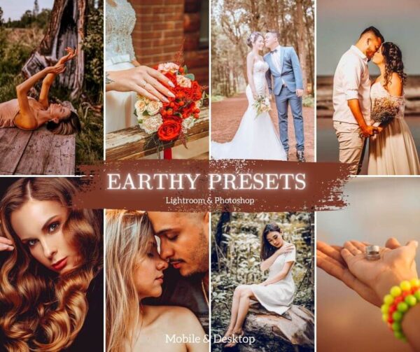 Earthy Presets Lightroom Mobile e Desktop & XMP DL PRESETS