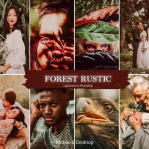 Forest Rustic Presets Lithroom Mobile e Desktop ACR