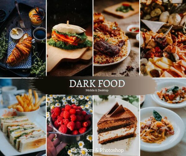 Dark Food Preset Collection