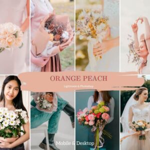 Orange Peach Preset Lightroom Mobile & Desktop XMP