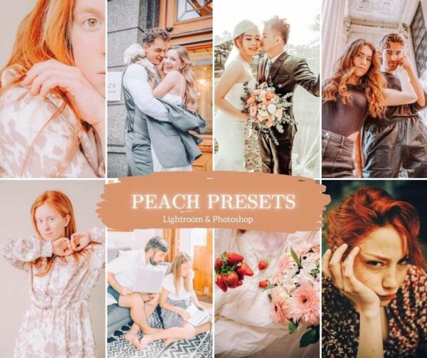 Peach Lightroom Presets Lightroom Mobile Presets Dng Xmp Desktop