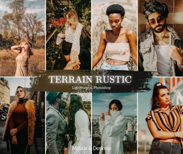 Terrain Rustic Presets Lightroom Desktop & Mobile