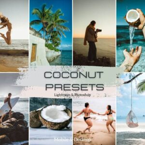 coconut Presets Lightroom Mobile e Desktop